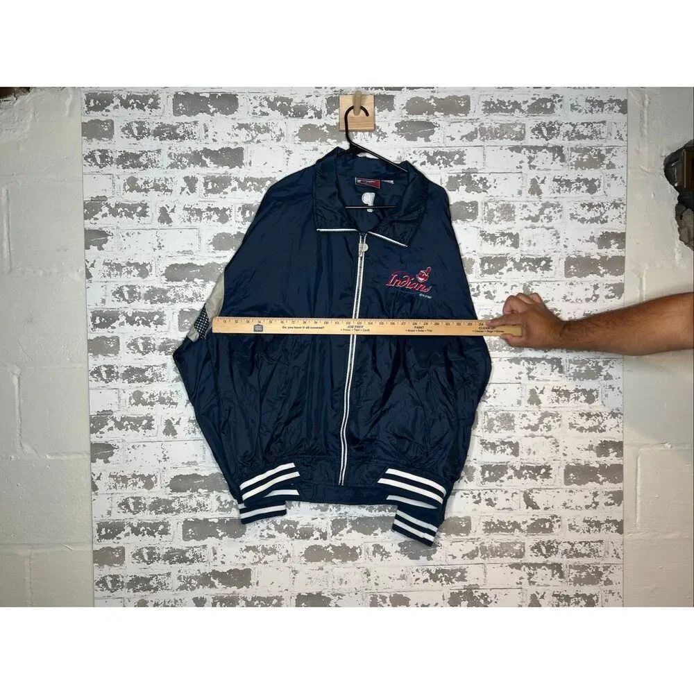 Vintage pro player Cleveland Indians full zip jacket